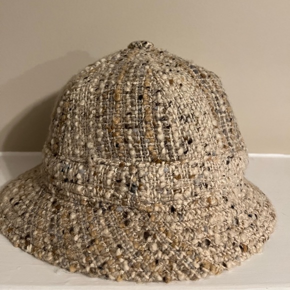 Vintage STUDIO DONEGAL wool tweed bucket hat M - Picture 3 of 5